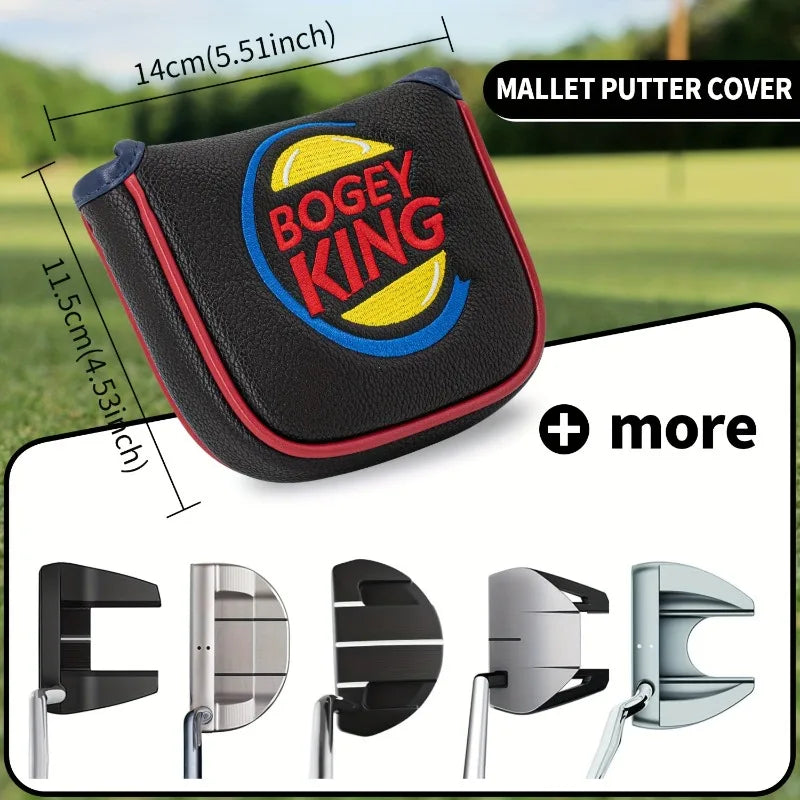 KING Golf Club Headcover – Heavy-Duty Magnetic Closure Driver/Fairway Protection Cover