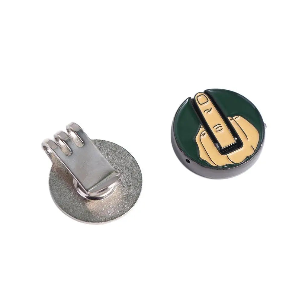 Funny Middle Finger Golf Ball Marker