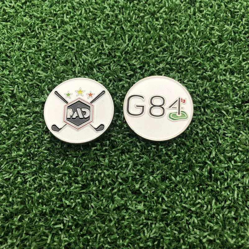 Premium Custom Golf Ball Marker – Magnetic Metal Coin with Personalized Logo
