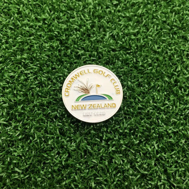 Premium Custom Golf Ball Marker – Magnetic Metal Coin with Personalized Logo