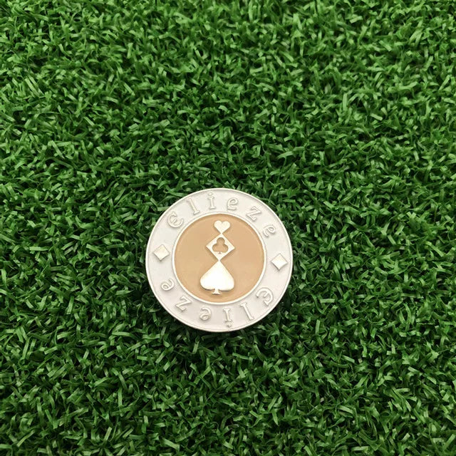 Premium Custom Golf Ball Marker – Magnetic Metal Coin with Personalized Logo
