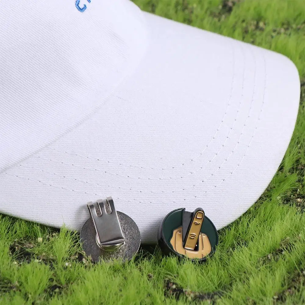 Funny Middle Finger Golf Ball Marker