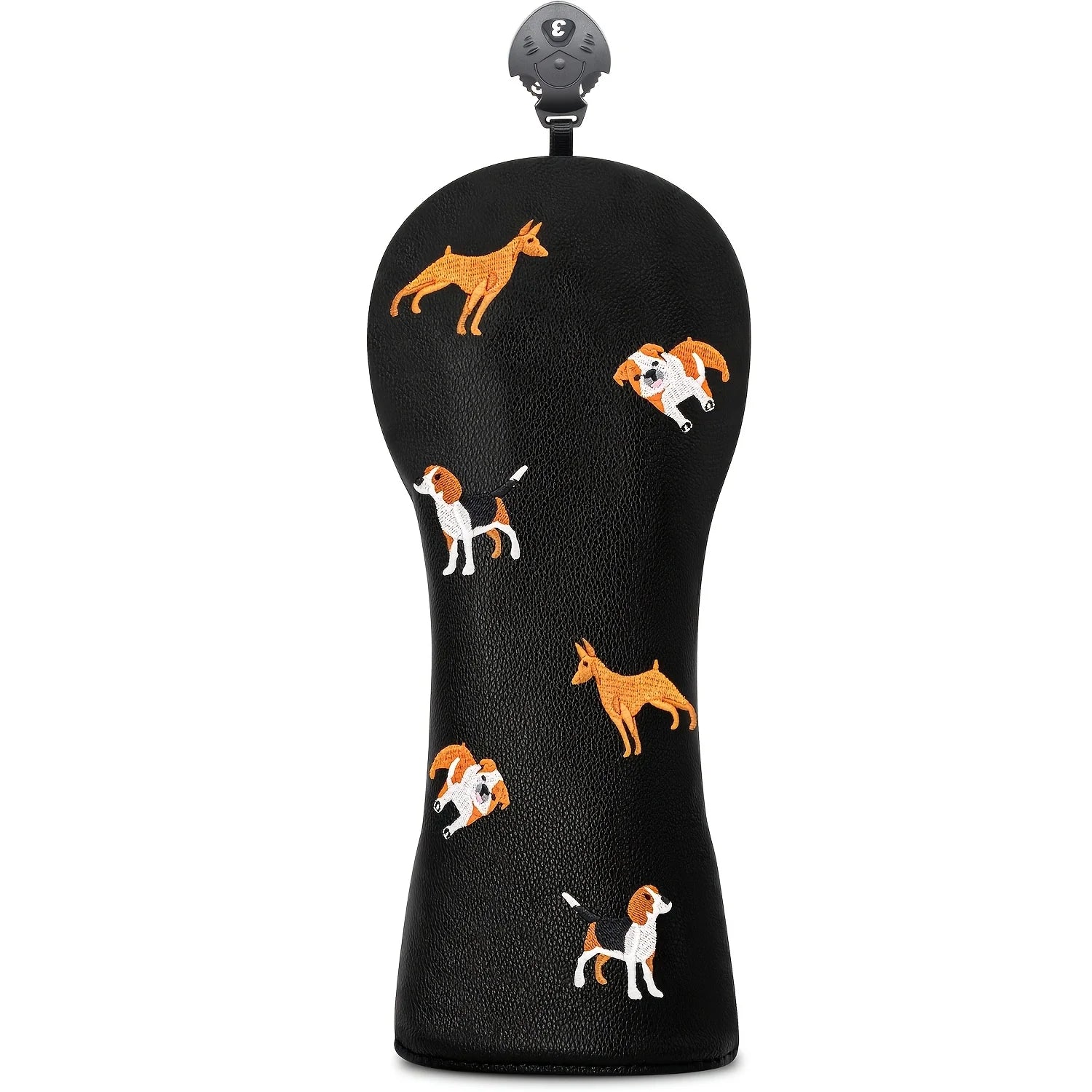 Little Dog Golf Club Headcovers – Driver, Fairway & Hybrid Protective Covers (1pc / 3pcs Set)