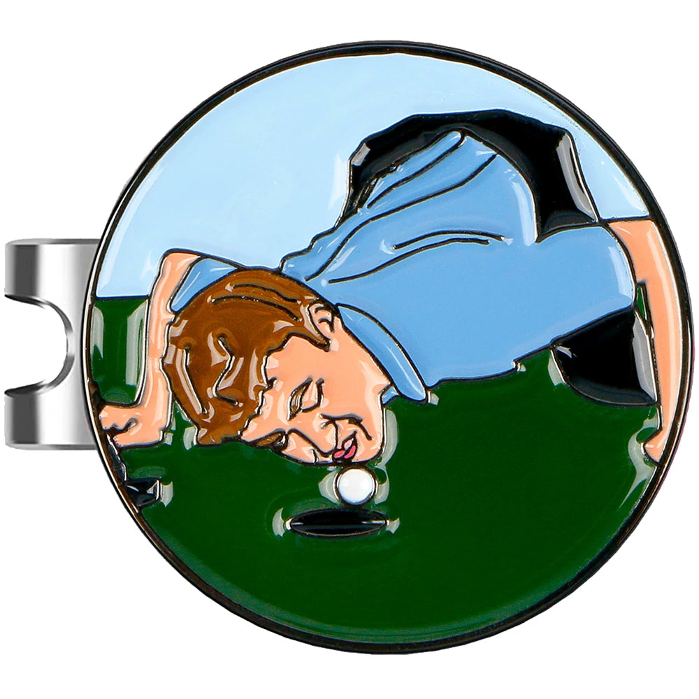 Magnetic Golf Ball Marker with Hat Clip – 25mm Metal Marker, Multiple Styles