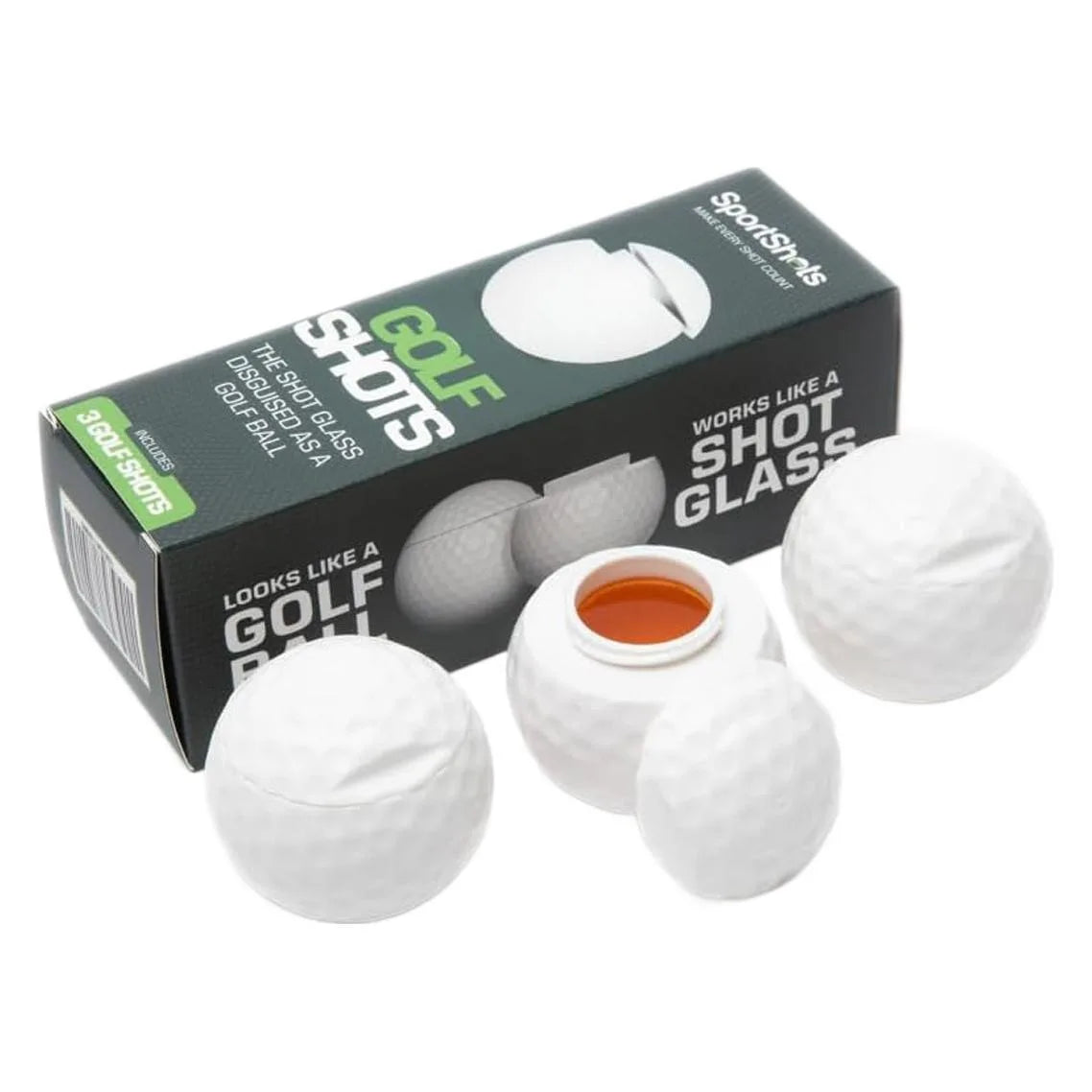 Golf Ball Shot Glass – Creative Golf Ball Shaped Liquor Glass