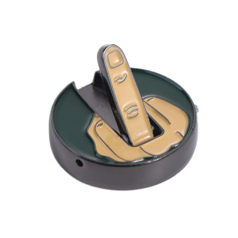 Funny Middle Finger Golf Ball Marker