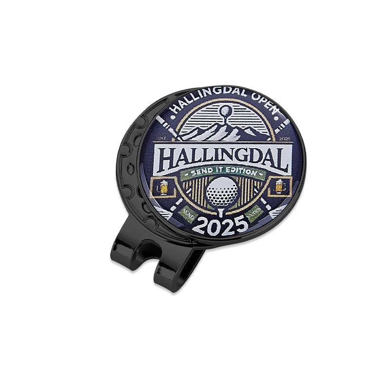 Golf Ball Marker with Magnetic Hat Clip